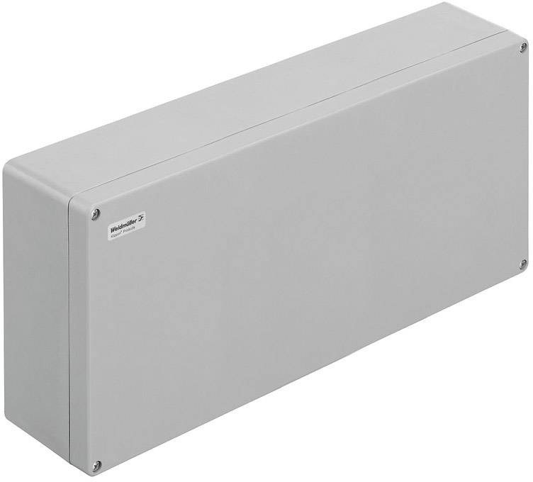 Weidmüller KLIPPON POK 256012 Boîtier universel 600 x 250 x 120 polyester gris-argent 1 pc(s)