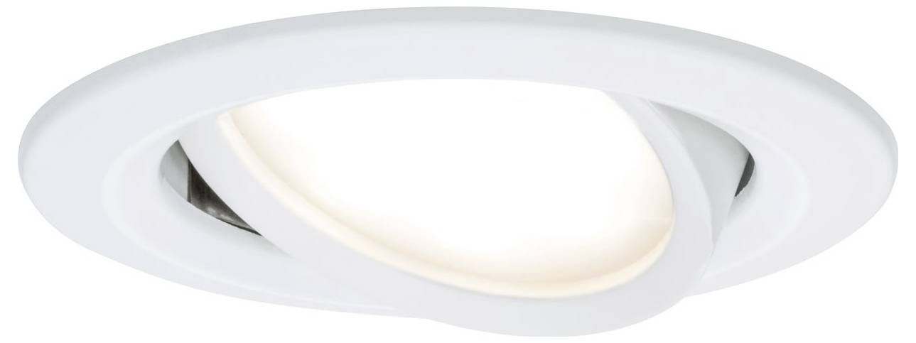 Un plafonnier LED rond blanc de style moderne avec un design circulaire, adapté aux intérieurs contemporains.