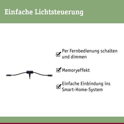 La "Commande d'éclairage simple" présente une télécommande avec des fonctions : marche/arrêt/variateur, effet mémoire et intégration domotique.