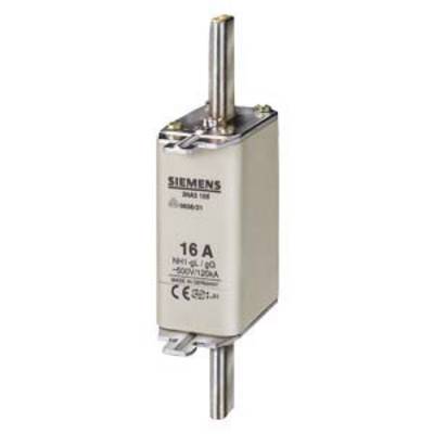 Fusible Siemens avec indication de 16 ampères et 500 volts.
