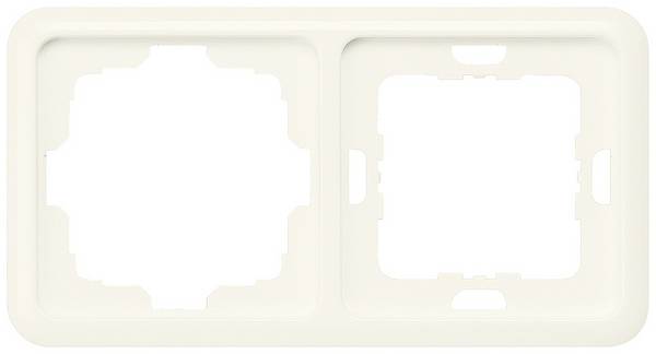 Siemens Gamme d'interrupteurs x2 Cadre  Delta argent 5TG1763 1 pc(s)