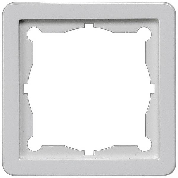 Siemens Gamme d'interrupteurs simple Cadre intermédiaire  Delta argent 5TG1766 1 pc(s)