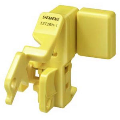 Connecteur Siemens jaune portant l'inscription 'Siemens SST3B01-1', servant de pièce de connexion électrique.