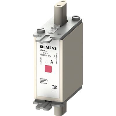 Un fusible NH de Siemens, type 3NA, calibre NH 000, pour applications en courant alternatif.