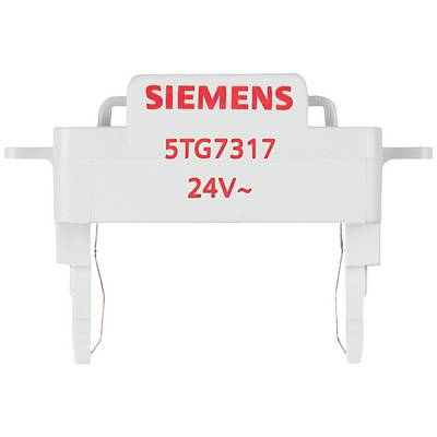 Image d'un composant Siemens blanc portant l'inscription '5TG7317 24V~'.