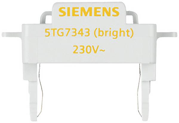 Siemens Gamme d'interrupteurs  Insert Interrupteur avec témoin lumineux  orange 5TG7343 1 pc(s)