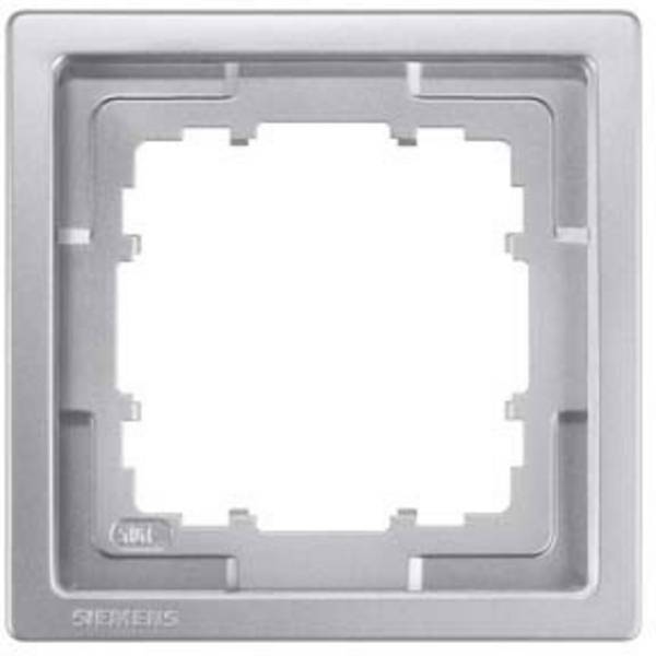Siemens Gamme d'interrupteurs simple Cadre  Delta métallique 5TG13211 1 pc(s)