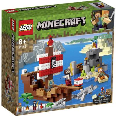 21152 LEGO® MINECRAFT L'aventure du bateau pirate
