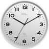 Horloge murale Techno Line WT 8500-2 silber radiopiloté(e) 30 cm x 41 mm argent