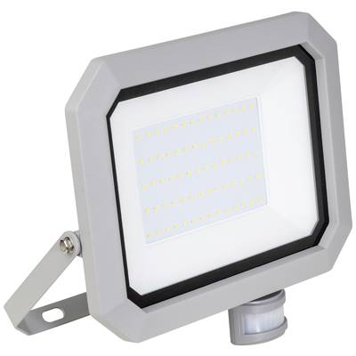 Projecteur LED extérieur avec détecteur de mouvements AS Schwabe Slimline 46408 CEE: F (A - G) 50 W blanc neutre