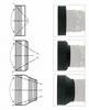 Kaiser Fototechnik Streulichtblende 3 in 1 faltbar 3 Pare-soleil
