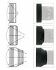 Kaiser Fototechnik Streulichtblende 3 in 1 faltbar 4 Pare-soleil