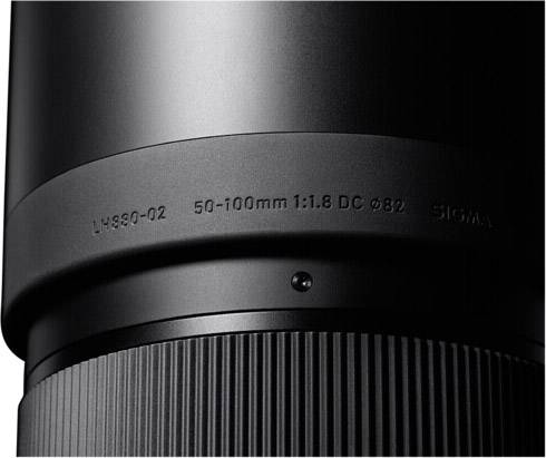 Caméra système Sigma A 50-100 F1.8 DC HSM objectif téléobjectif noir-2