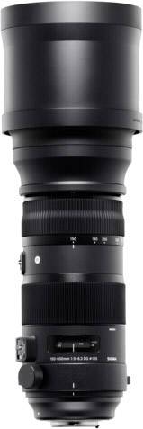 Téléobjectif Sigma 150-600mm F5-6.3 S DG OS HSM SLR noir-2