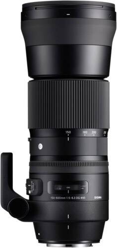 Sigma 150-600mm F5-6.3 DG OS HSM ; C SLR objectif téléobjectif zoom noir-2