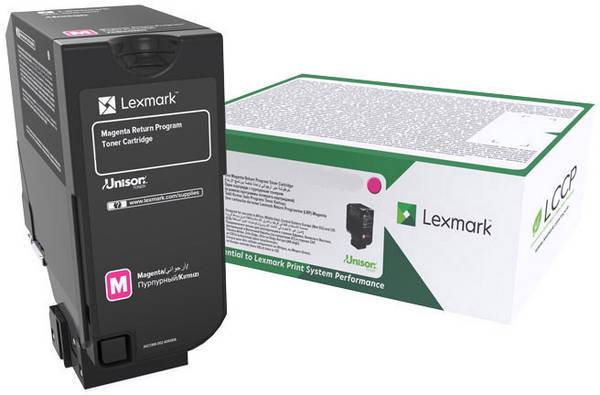 Lexmark Retour de toner CS720 CS725 CX725 d'origine  magenta 3000 pages 74C20M0