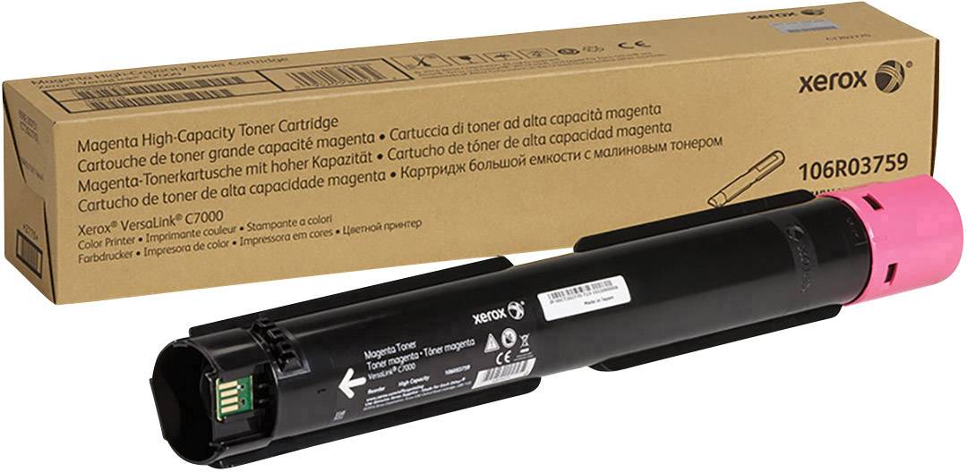 Xerox Cartouche de toner Magenta de Grande capacité Imprimante couleur ® VersaLink® C7000 (10100 pages) - 106R03759, 101-0