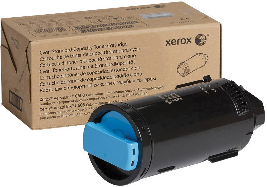Xerox Cartouche de toner Cyan de Capacité standard Imprimante couleur ® VersaLink® C600​/​multifonctions ® VersaLink® C6-0