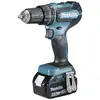 Makita DHP485RTJ 2 vitesses-Perceuse-visseuse à percussion sans fil + 2 batteries, + chargeur, + mallette
