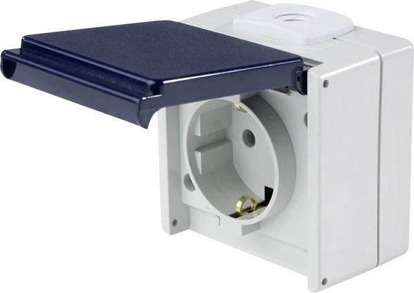 AS Schwabe 62460  Prise de courant en saillie   IP54