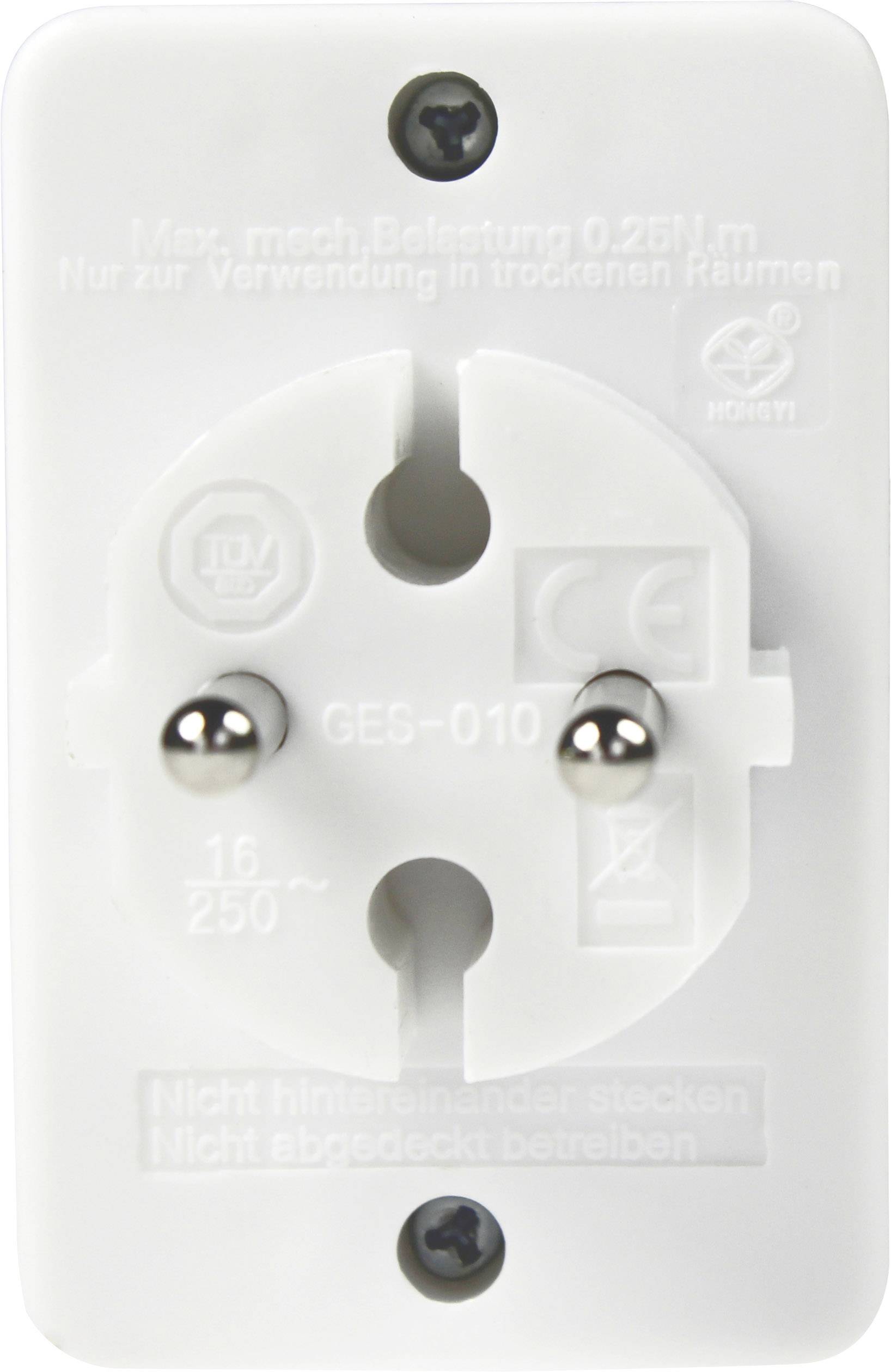 AS Schwabe 48311 Bloc multiprise blanc-1