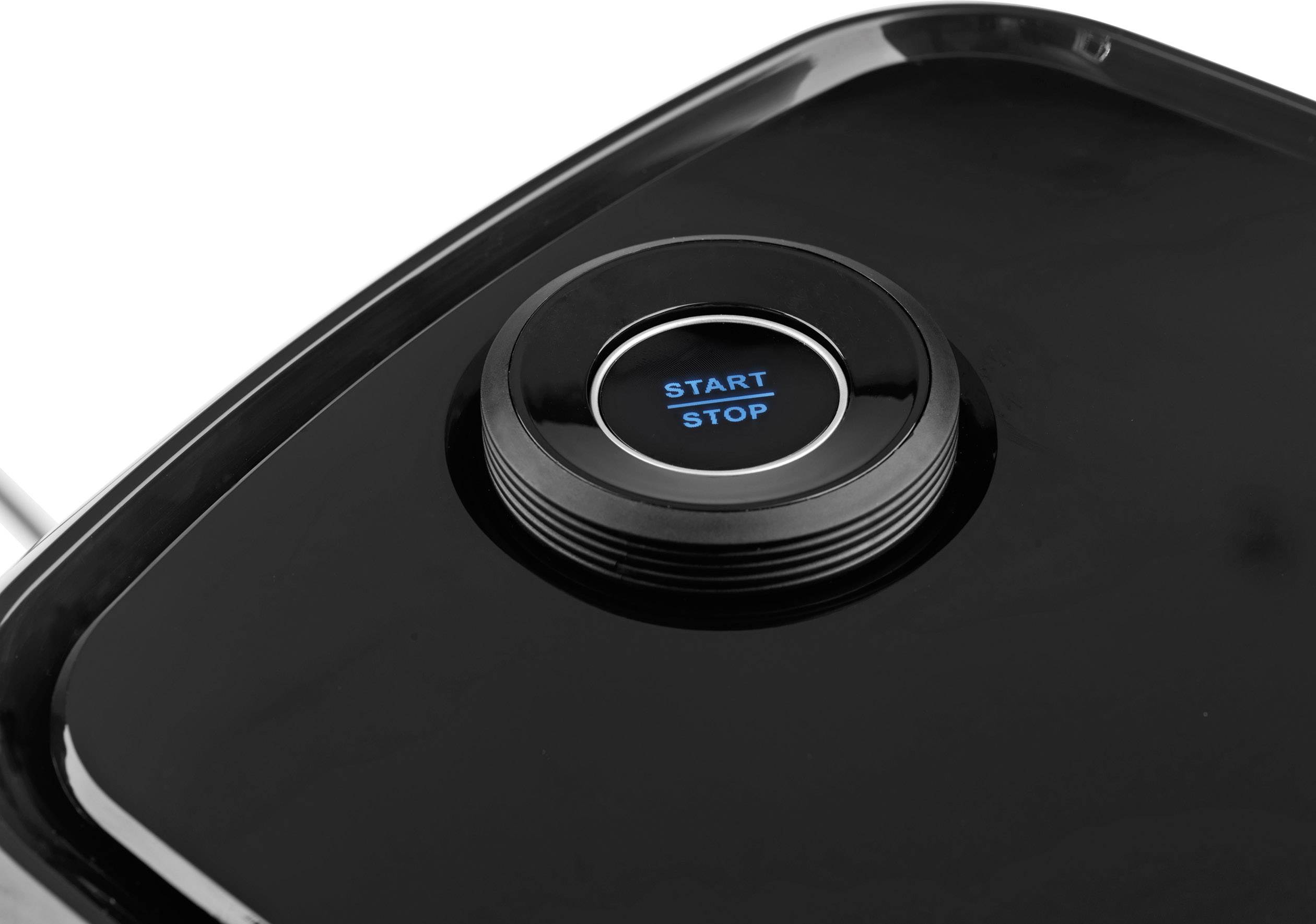 GourmetMaxx 02095 Friteuse à air chaud 2.5 l avec broche, présélection de la température, fonction minuteur acier inoxyd-1