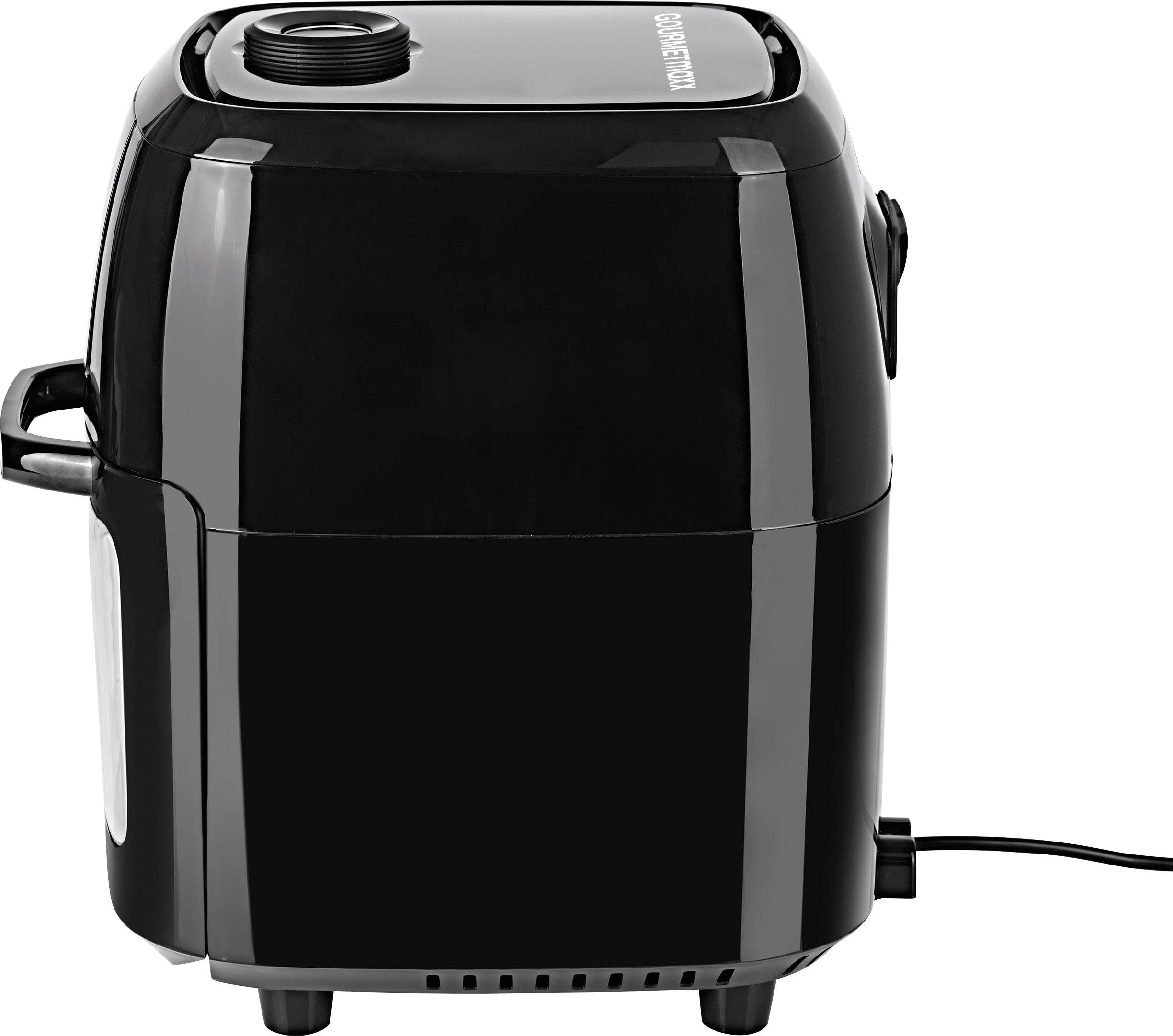 GourmetMaxx 02095 Friteuse à air chaud 2.5 l avec broche, présélection de la température, fonction minuteur acier inoxyd-3