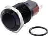TRU COMPONENTS TC-7494720 TC-GQ16-KF-11/J/A Bouton-poussoir antivandalisme 48 V/DC 2 A 1 x Off/(On) à rappel IP65 1 pc(s)