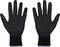 Deux gants noirs aux longues manchettes, tendus vers l'avant. Ils sont disposés de manière symétrique et semblent adaptés à un usage général.