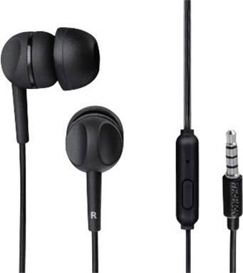 Thomson EAR3005BK Écouteurs intra-auriculaires filaire noir micro-casque -  Conrad Electronic France