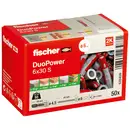 Fischer 535459 DUOPOWER 6x30 S LD Cheville 2 éléments 30 mm 6 mm 50 pc(s)