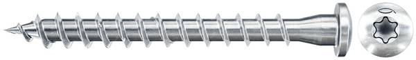 Fischer 652881  Vis à tête fraisée 5 mm 50 mm 6 pans     étamé par galvanisation 200 pc(s)