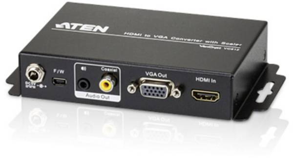 ATEN VC812 Convertisseur HDMI-VGA avec convertisseur de format d'image
