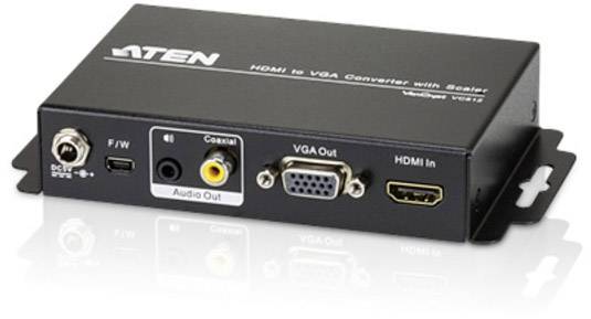 ATEN VC812 Convertisseur HDMI-VGA avec convertisseur de format d'image-0