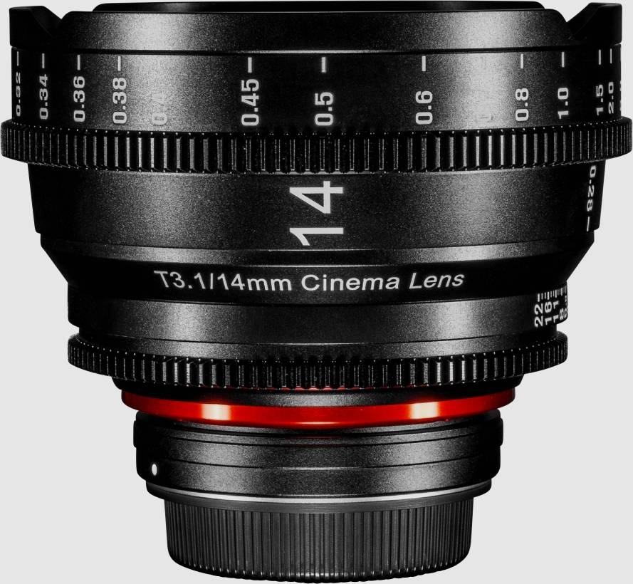 Samyang 21589 21589 Objectif grand angle f/3.1 (max) 14 mm-1