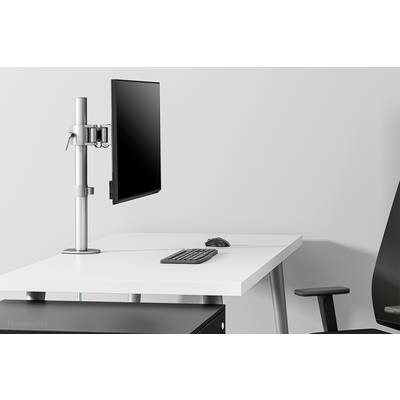 Neomounts NM-D135SILVER Support de table pour écran 1 Écran(s) 25,4 cm (10") - 76,2 cm (30") argent inclinable, mobile-6