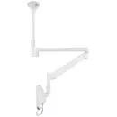 Neomounts FPMA-HAC100 Support d'écran pour plafond 1 Écran(s) 25,4 cm (10") - 61 cm (24") blanc réglable en hauteur, inc