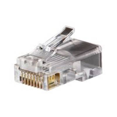 Klein Tools VDV826-602 Connecteur de données modulaire RJ45 CAT5e VDV826-602 Nombre de pôles 8P8C transparent 1 pc(s)-0
