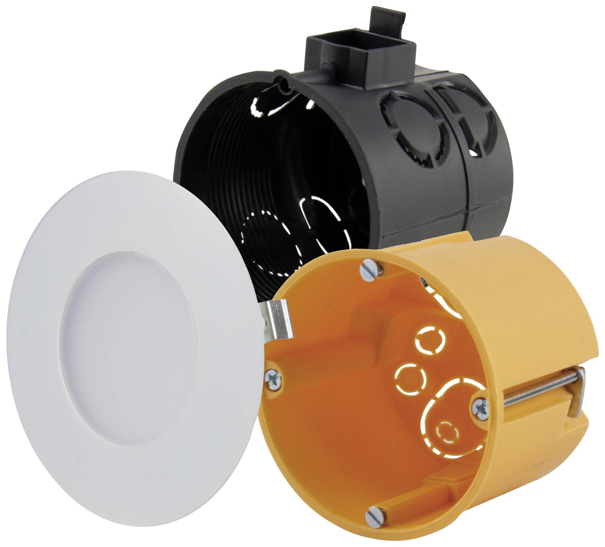 Heitronic 27630 Luminaire à LED encastrable LED LED intégrée 2 W blanc