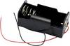 Support de pile 1x LR20 (D) Takachi SN 1-1 raccordement par fils (L x l x H) 70.6 x 36 x 29.4 mm 1 pc(s)