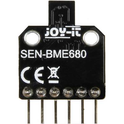 Un capteur noir avec l'inscription 'SEN-BME680' et 'JOY-iT'. Présente plusieurs broches de contact sur le bord inférieur.