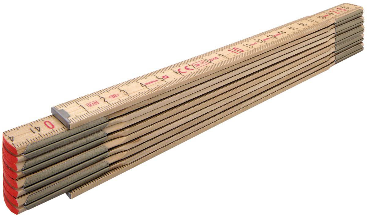 Règlet Stabila Type 607 N-S 18208 2 m Bois de hêtre