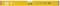 Niveau à bulle jaune de Stabila avec fenêtre de niveau cylindrique au centre, adapté pour mesurer les surfaces horizontales.