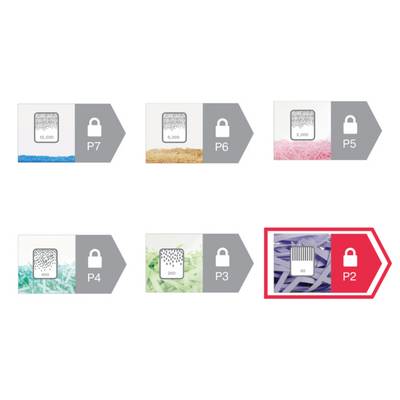 Destructeur de documents Rexel Momentum S206 6 feuille(s) destruction par bandes 6 mm P-2 9 l Détruit également les agra-5
