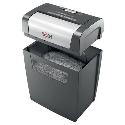 Destructeur de documents Rexel Momentum X406 6 feuille(s) micro-découpage 4 x 28 mm P-4 15 l Détruit également les agraf-1