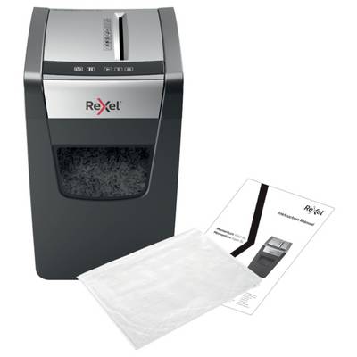 Destructeur de documents Rexel Momentum X410 Slim 10 feuille(s) micro-découpage 4 x 28 mm P-4 23 l Détruit également les-3