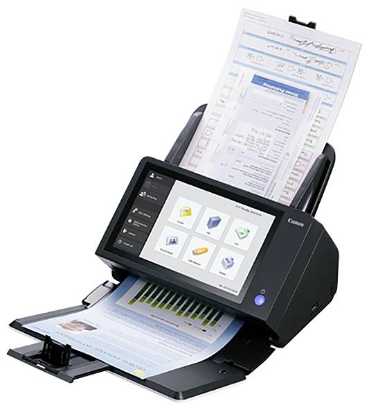 Canon ScanFront 400 Scanner de documents A4 45 pages / minute RJ45, USB-B-1
