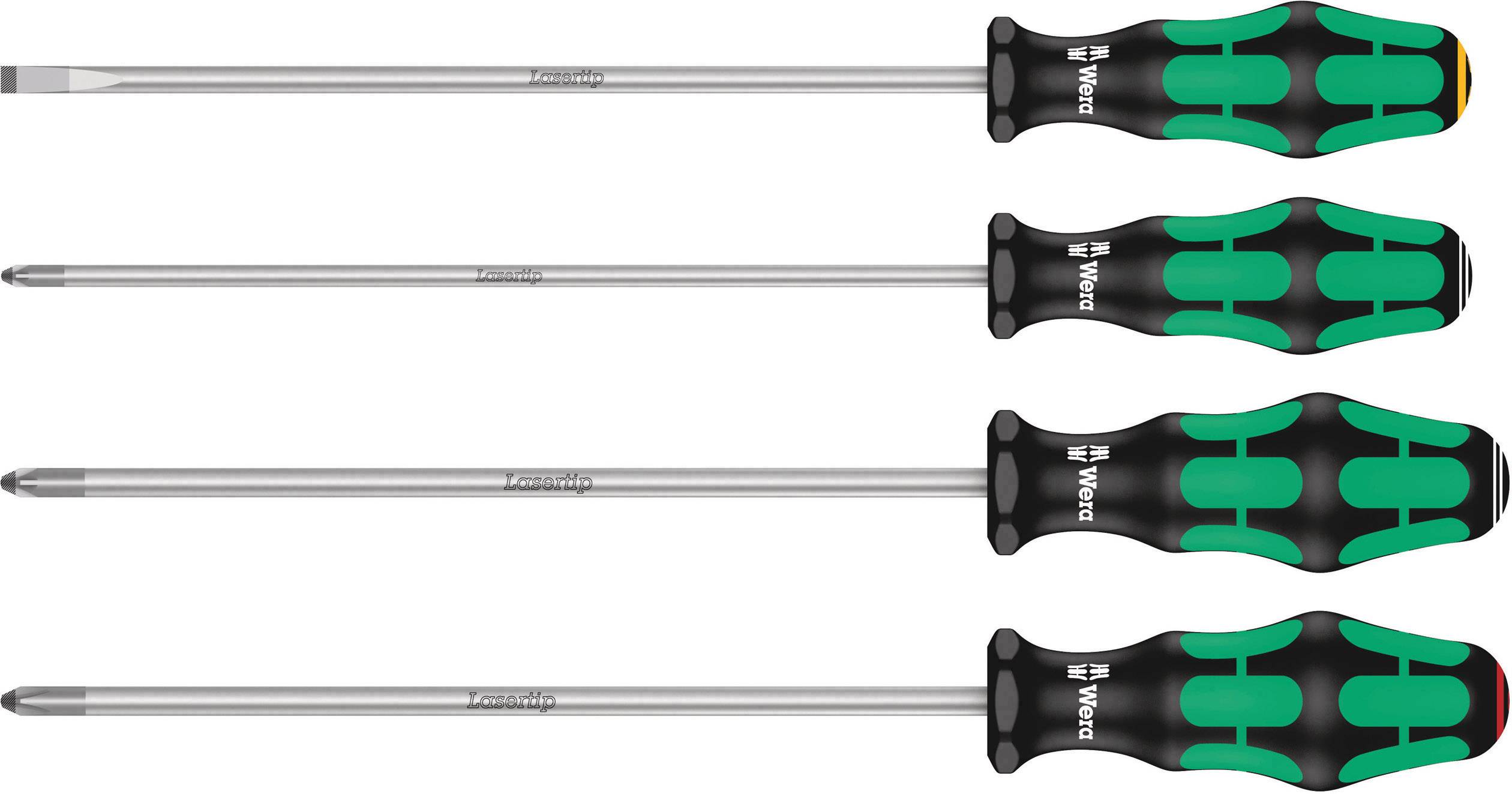PH//PZ//SL 4pc, Wera 335//350//355//4 Kraftform Plus Lasertip Jeu de tournevis