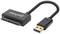 Câble adaptateur USB vers SATA, noir, permet de connecter des lecteurs SATA à un ordinateur via un port USB.