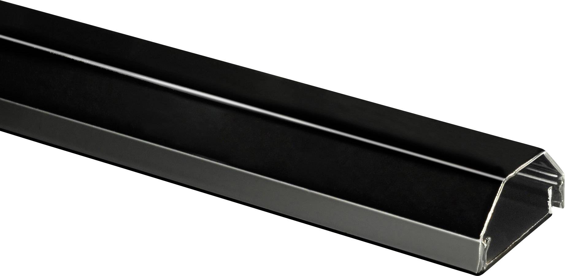 My Wall HZ4-1,1L Goulotte de câble support de câble (L x l x H) 110 x 5 x 1.8 cm 1 pc(s) noir